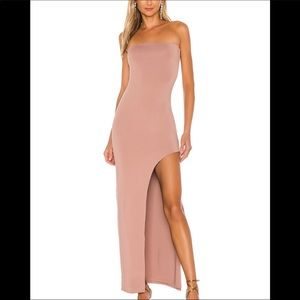 superdown // toni slit maxi dress